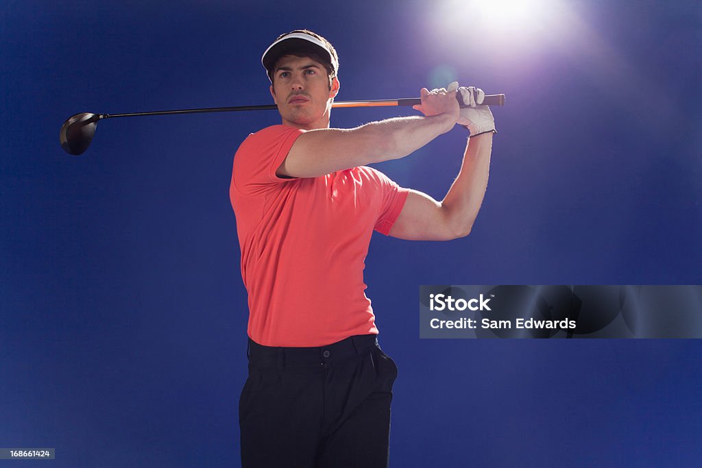 Jogador de golfe Clube de Emergência - Royalty-free Golfe Foto de stock