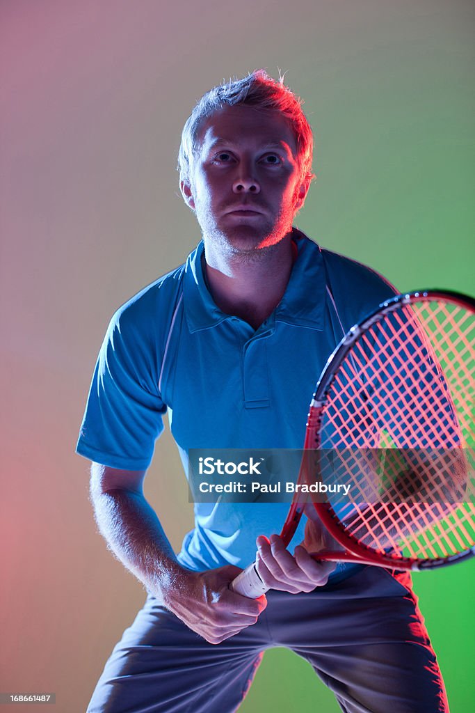 Raqueta de tenis de retención - Foto de stock de Color - Tipo de imagen libre de derechos