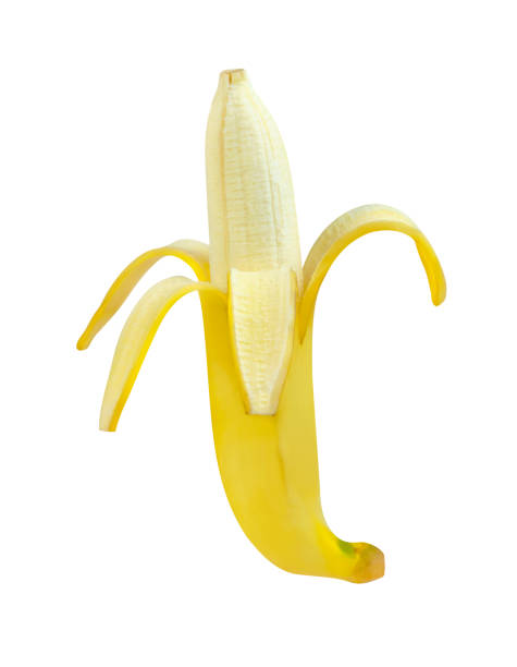 istock ripe banana isolated on white background ,include clipping path 1686689811