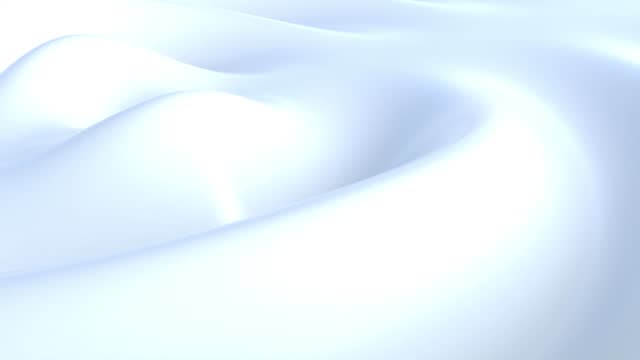 Light blue cream that forms waves intro able to loop seamless