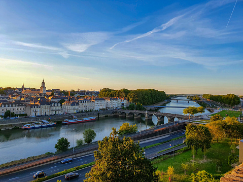 Angers and its colors