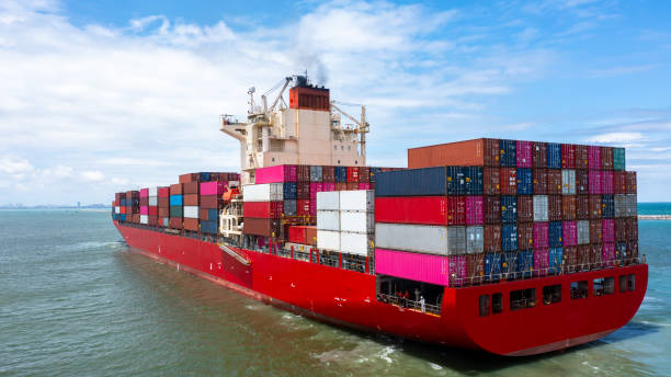 istock Container ship cargo freight shipping maritime, Global business nautical logistic import export commercial logistic and transportation worldwide international by container ship, Cargo freight ship. 1686746673