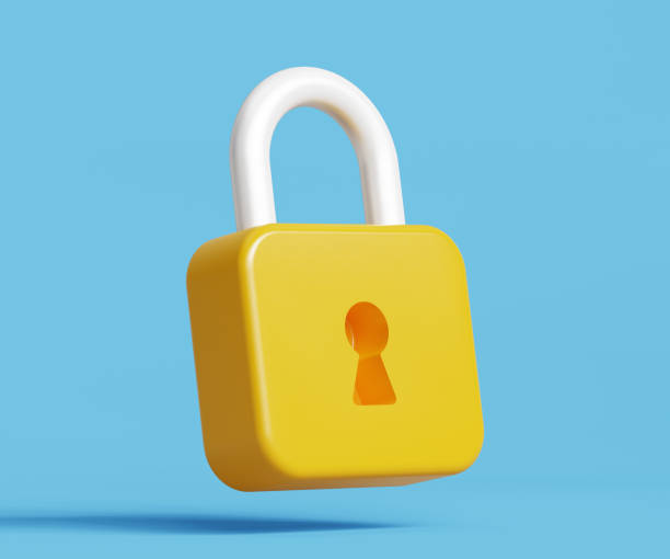 istock 3D realistic padlock icon. Cyber security internet and networking concept. 3d illustration 1686760560