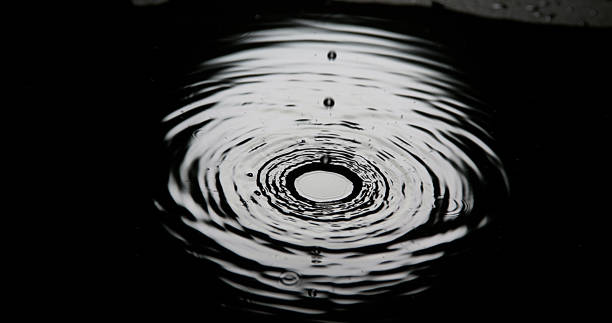 istock Drop of Water falling into Water, Full Moon 1686783264