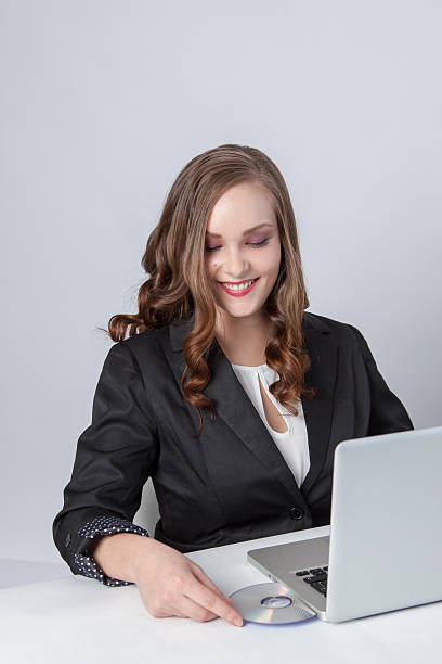 Business woman working