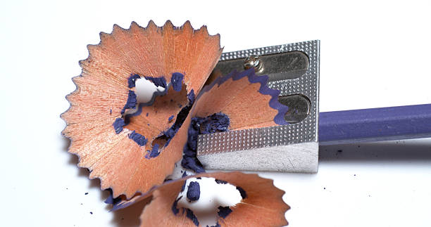 istock Sharpenered Color Pencil against White Background 1686785394