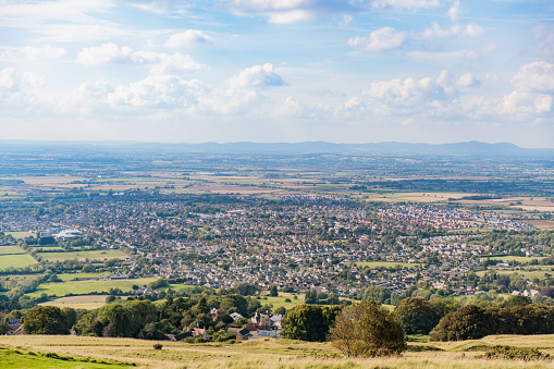 beautiful view of Cheltenham, Gloucestershire, England, Summer daytime