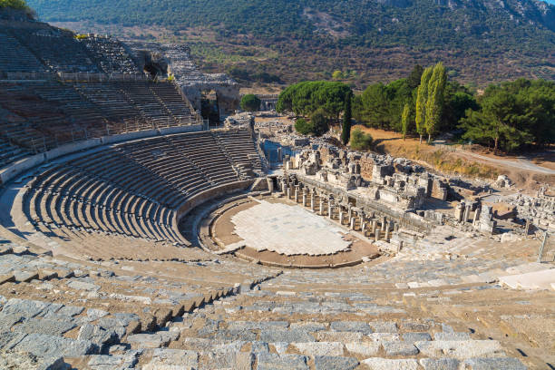 istock Amphitheater (Coliseum) in Ephesus 1686829137