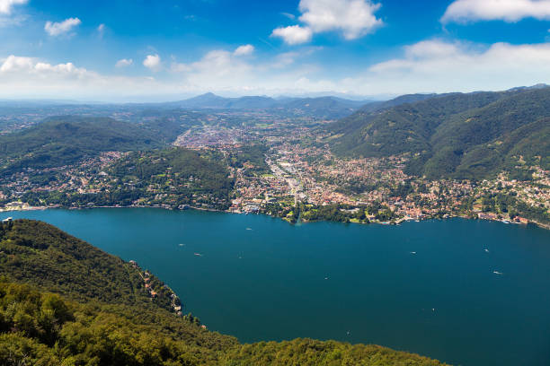 istock Panoramic view of lake Como in Italy 1686831238