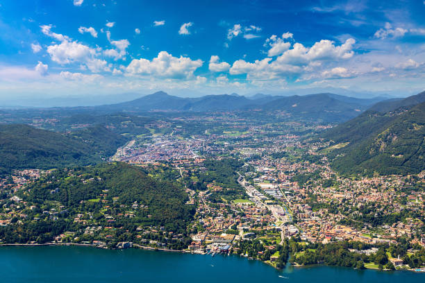 istock Panoramic view of lake Como in Italy 1686832289