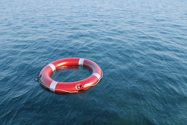 istock Lifesaver in the sea 168690772