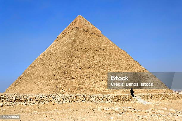 Foto de Pirâmide De Quéfren Egito e mais fotos de stock de Adulto - Adulto, Antigo, Arcaico