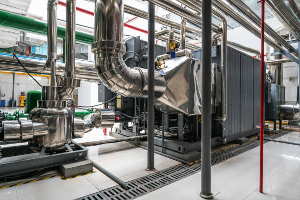 istock Lithium bromide absorption heat pump in power plant 1686954912