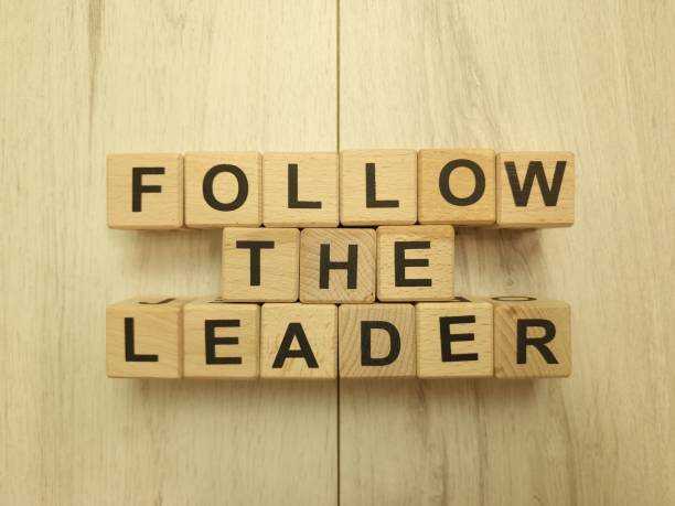 istock Follow The Leader text from wooden blocks 1686996551