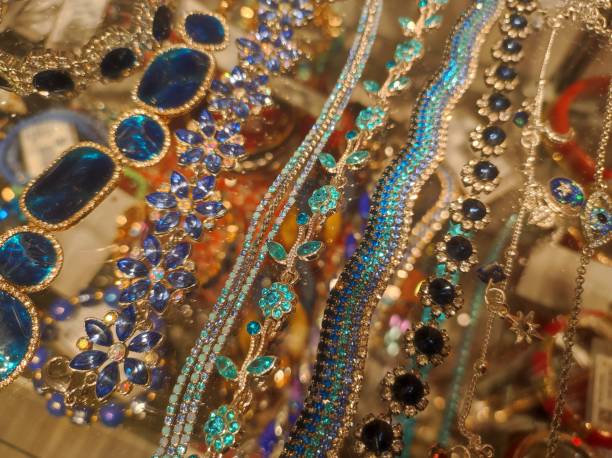 istock Close up of a bracelets with beads 1686997654