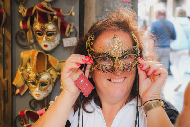 Photo of a Mask on Sheetmusic - Opera / Theater Concept