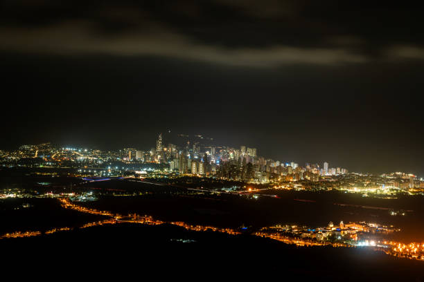 istock Skyline skycrapers city benidorm night 1687090284