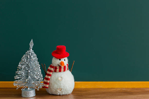 istock Blackboard and Christmas goods 168710940
