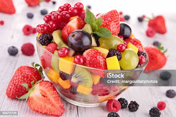 Fresh Fruits Salad Stock Photo - Download Image Now - Fruit Salad, Fruit, Salad