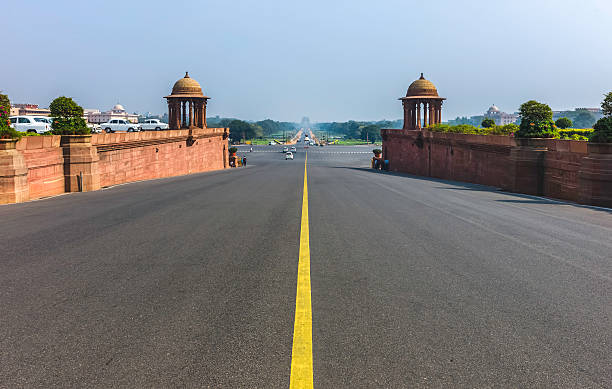 istock Rajpath, main thoroughfare, parliament, Delhi, India. 168711747