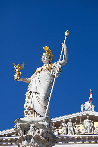 istock statue of Athena, Vienna, Austria 168712672