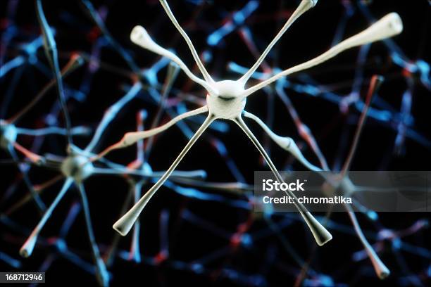 Nos Neurónios - Fotografias de stock e mais imagens de Biologia - Biologia, Ciência, Computação Gráfica
