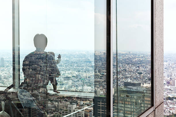istock Father and Son over Tokyo 168714644