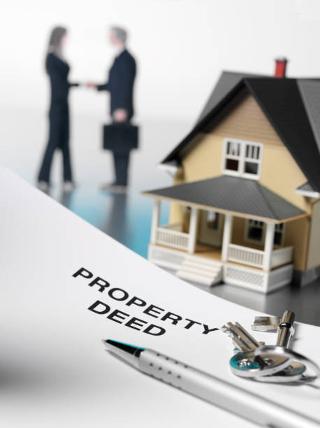 istock Property Deed and House 168716091