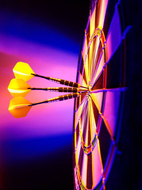 istock Hitting a Bull's Eye in Darts 168717105