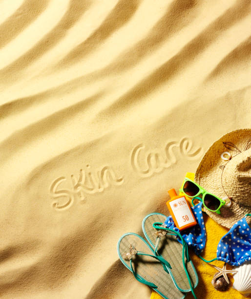 istock Skin Care in the Sand 168717602