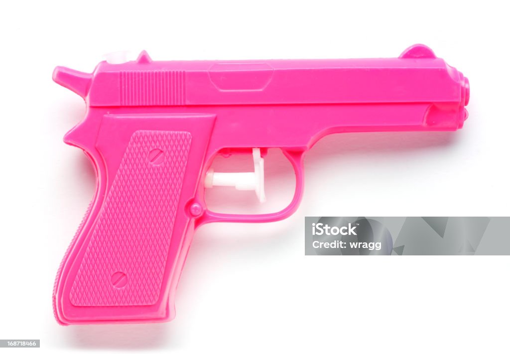 Rosa Pistola de agua - Foto de stock de Pistola de agua libre de derechos