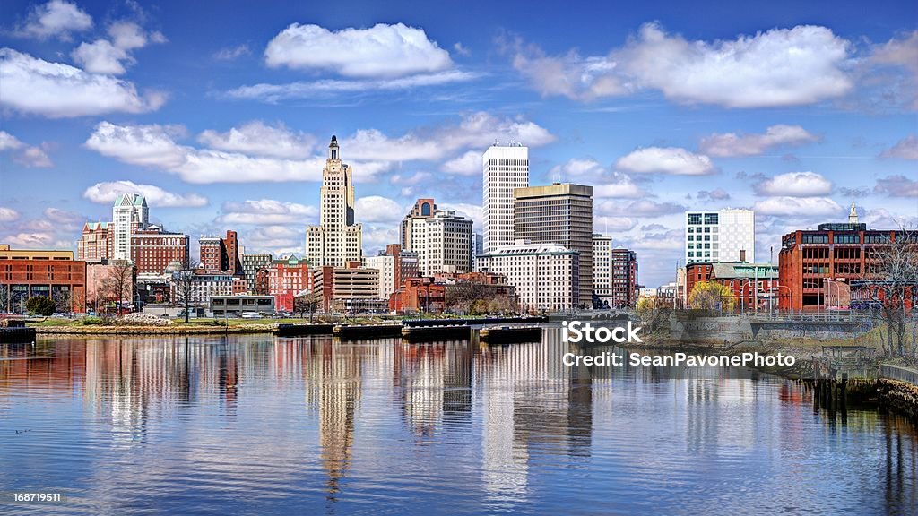 Harbor View of Providence Rhode Island Providence, Rhode Island was one of the first cities established in the United States. Rhode Island Stock Photo