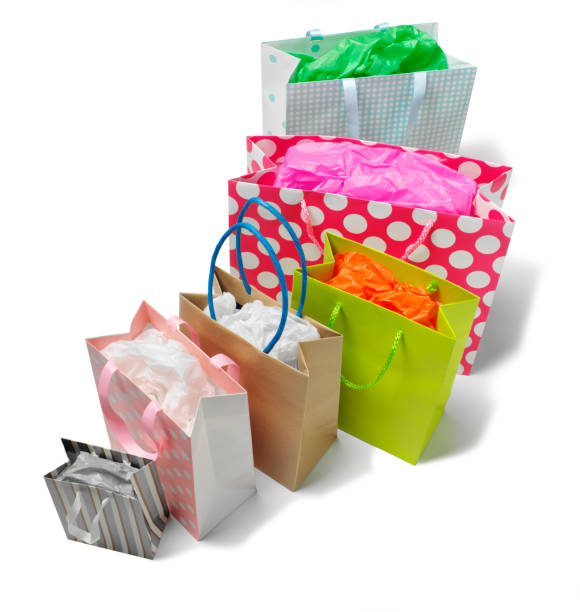 istock Multi Coloured Shopping Bags 168720860