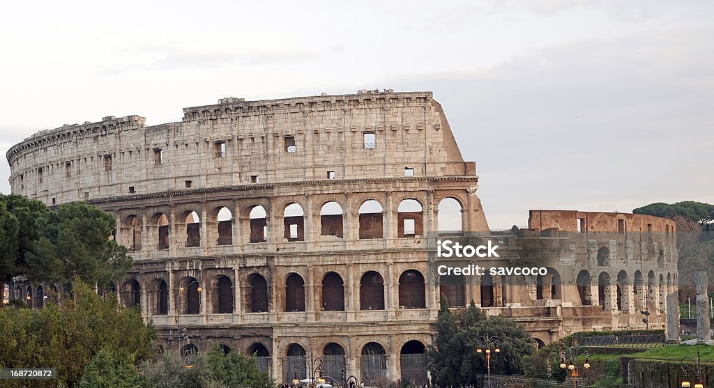 Рим достопримечательности - Стоковые фото Амфитеатр роялти-фри