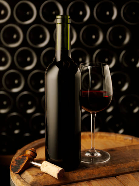 istock Red Wine in a Bottle and Glass 168720988