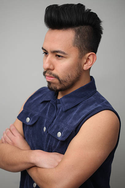 Side Profile Studio Portrait Young Male With Nice Hair Stock Photo - Download Image Now - iStock Side Profile Studio Portrait Young Male With Nice Hair Stock Photo - Download Image Now - iStock