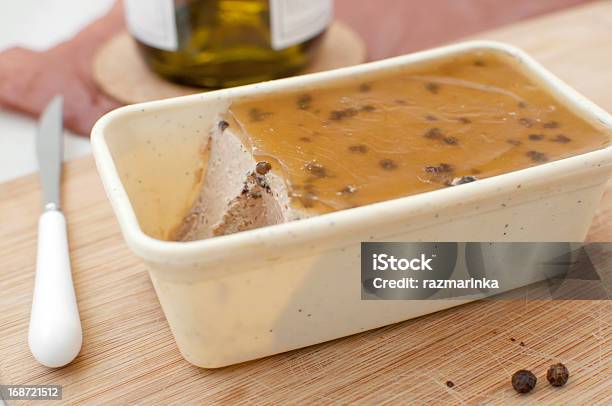 Liver Parfait From Foie Gras And Truffles Stock Photo - Download Image Now - Duck Meat, Mousse - Dessert, Pate