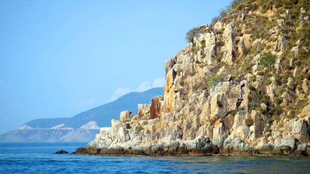 istock Rocks in the sea. 1687218810
