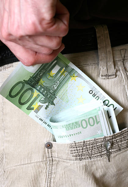 istock Pocket with money 168722215