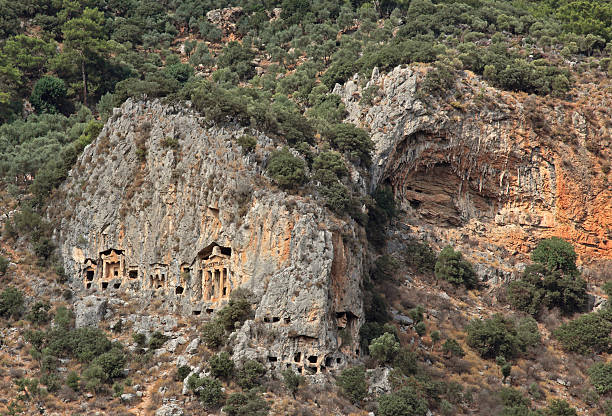 istock Lycian Tombs Of Caunos 168722468