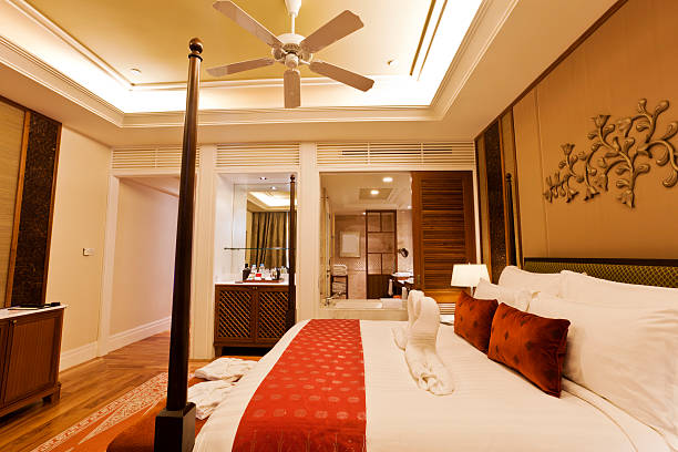 istock Luxury hotel room 168722558