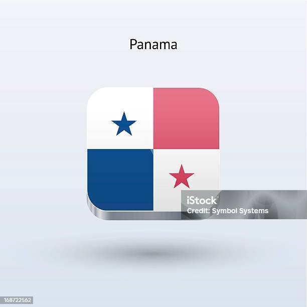 Ícone De Bandeira Do Panamá - Arte vetorial de stock e mais imagens de Bandeira - Bandeira, Bandeira Nacional, Clip Art