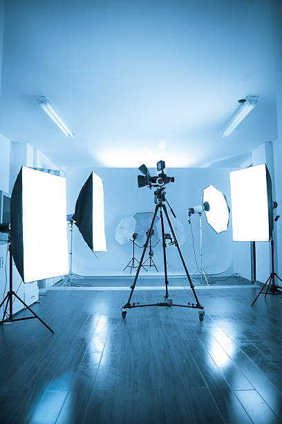 istock Photo of an empty photographic and video  studio. 168723874