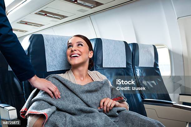 On The Airplane Stock Photo - Download Image Now - Airplane, Commercial Airplane, Passenger