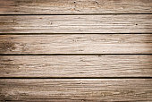 Wood boards on pier