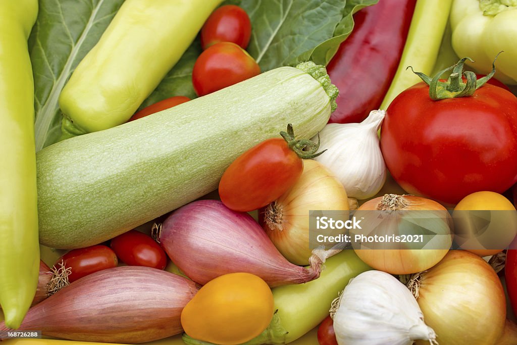 Bunch of fresh vegetables Agriculture Stock Photo