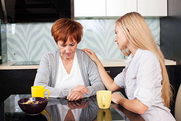 istock Sad daughter with mother 168727358