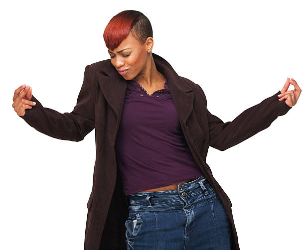 istock Happy African American Woman Dancing 168728894