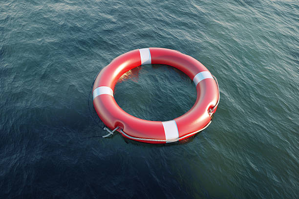 istock Lifesaver in the sea 168730726