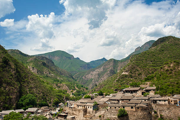 istock Landscape of a mountain village 168730858